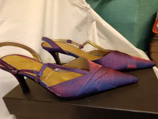 Zapatos Jhesu Talla 37 Morado