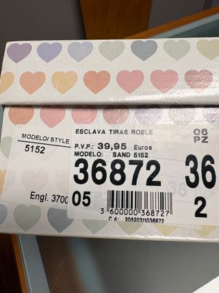 Sandalias Oh! My Sandals Talla 36 Marrón