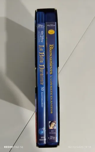 Colección Blu-ray Disney Princesas 2 Películas