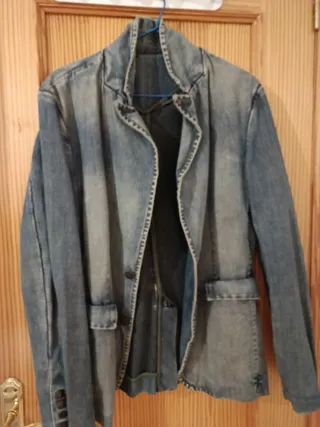 Cazadora vaquera hombre