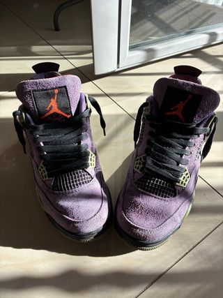 Air Jordan 4 WMNS Canyon Purple