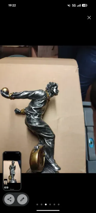 Trofeo giocatore bocce