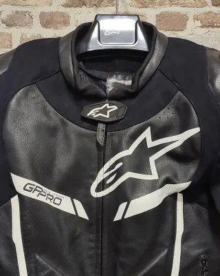 Chaqueta piel Moto Alpinestars GP Pro V2 Negra