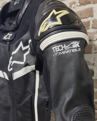 Chaqueta piel Moto Alpinestars GP Pro V2 Negra