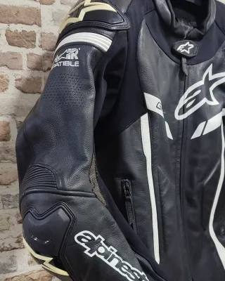 Chaqueta piel Moto Alpinestars GP Pro V2 Negra