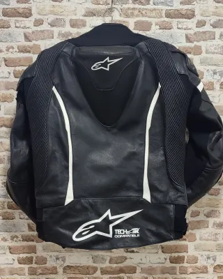 Chaqueta piel Moto Alpinestars GP Pro V2 Negra