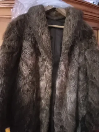 Abrigo de pelo de muy buena calidad