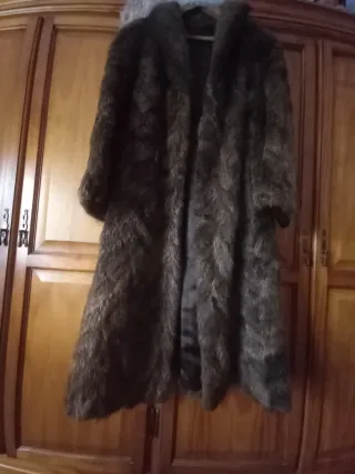 Abrigo de pelo de muy buena calidad