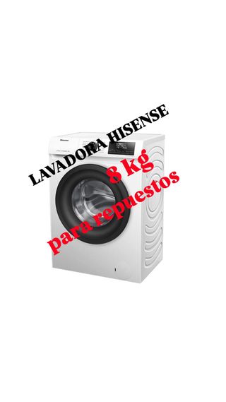 Lavadora Hisense para repuestos WFQP8014EVM