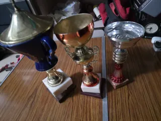 Copas de trofeo vintage