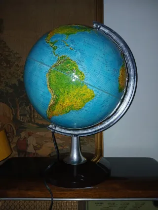 Mappamondo illuminato Rico 1977