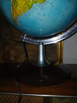 Mappamondo illuminato Rico 1977