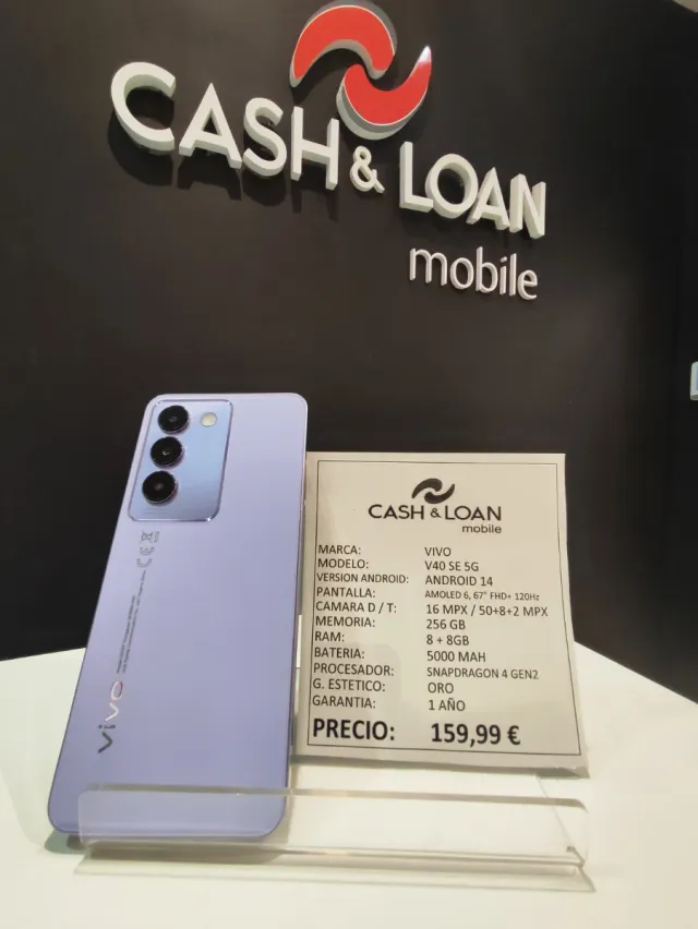 OFERTA!! Vivo V40 SE 5G Morado 256GB