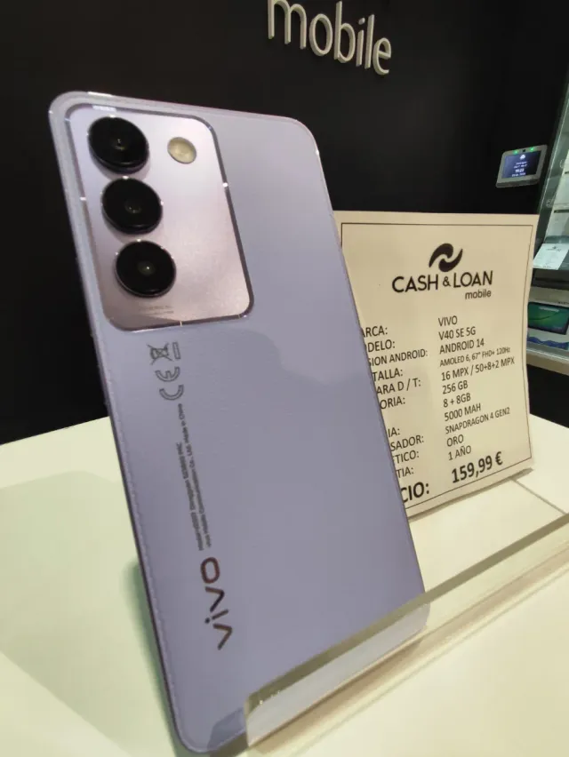 OFERTA!! Vivo V40 SE 5G Morado 256GB