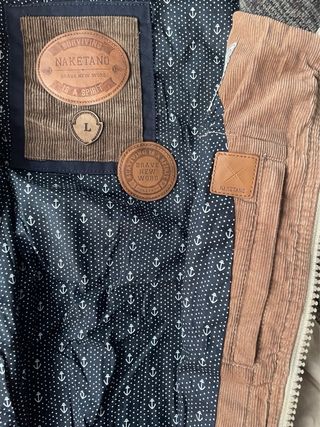 Unisex Chaqueta Naketano Beige