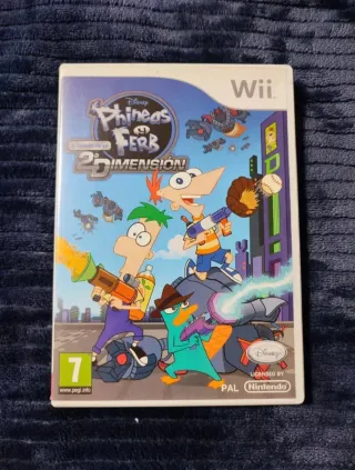 Phineas y Ferb. Wii.
