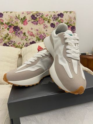 Zapatillas Hombre Blancas y Verdes