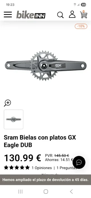 Bielas Sram GX T-Type