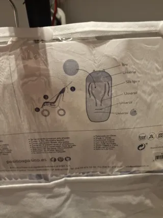 Colchoneta silla paseo sin estrenar