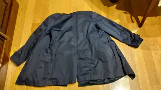Parka azul hombre