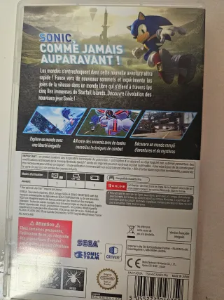 Sonic Frontiers Nintendo Switch