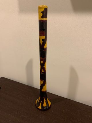 Flauta Decorativa Africana