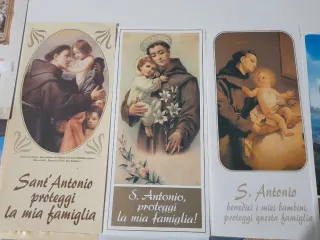 Lotto carte devozionali