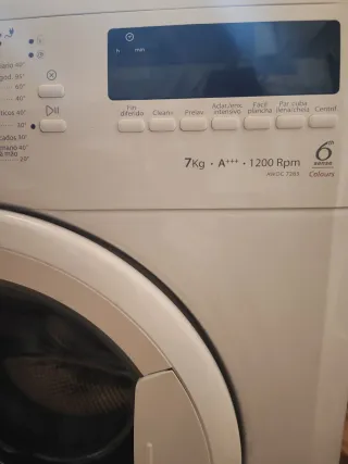 Lavadora Carga Frontal Whirlpool 7kg