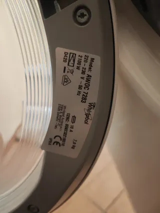 Lavadora Carga Frontal Whirlpool 7kg