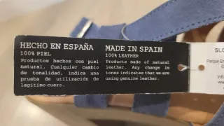 Sandalias de piel natural Vaquetillas