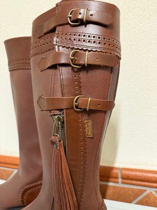 Botas Valverde del Camino Marrones Talla 37