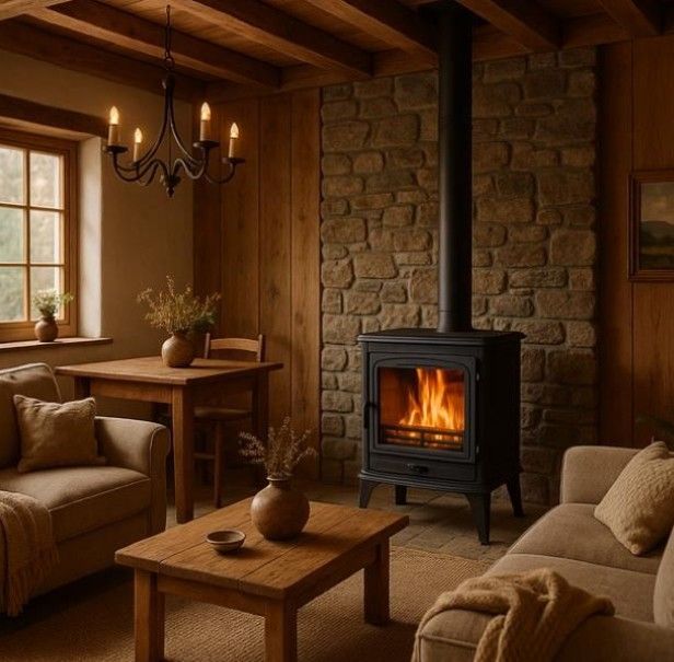 Estufa de Leña Iris MAD233013