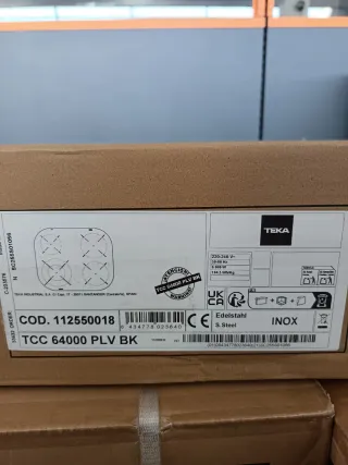 Placa de cocina Teka vitrocerámica