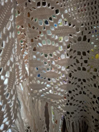 Scialle fatta a mano