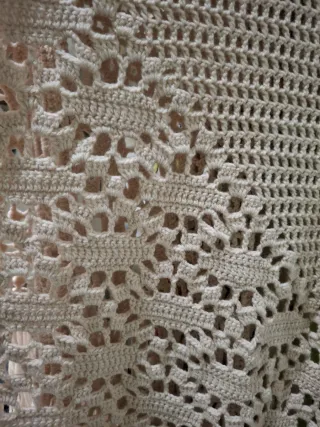 Scialle fatta a mano