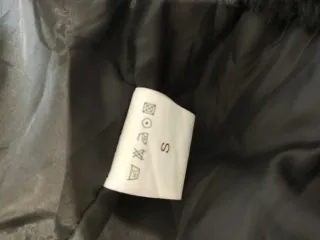 Chaqueta pelo negra mujer