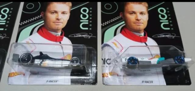 Set 3 Auto Hot Wheels F1 Nico Rosberg