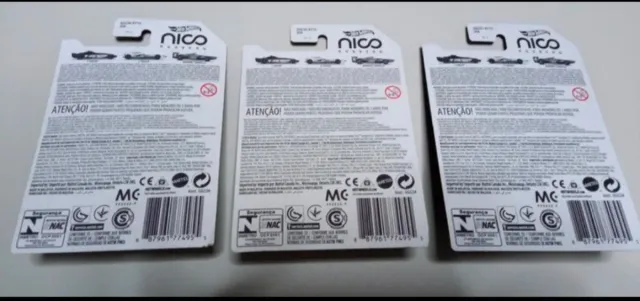 Set 3 Auto Hot Wheels F1 Nico Rosberg