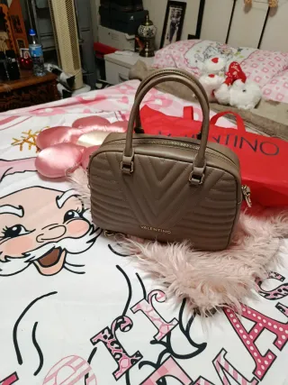 Bolso Valentino Marrón Piel