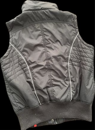 Chaleco Y2K Vintage Negro y Blanco