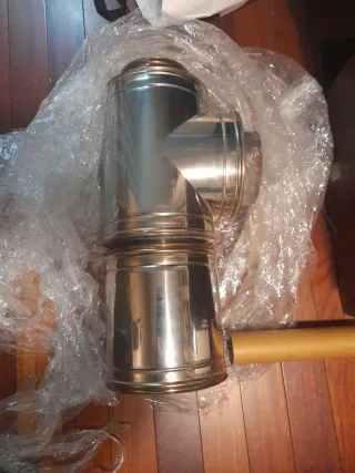 Tubos Chimetal para estufa de leña/carbón