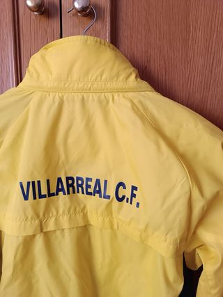 Chubasquero Villarreal CF Amarillo y Azul