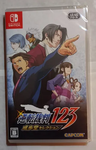 Phoenix Wright Ace Attorney Trilogy Switch nuevo