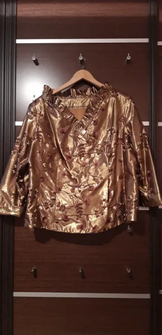 Conjunto 3 piezas seda fiesta talla 52