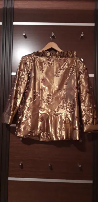 Conjunto 3 piezas seda fiesta talla 52