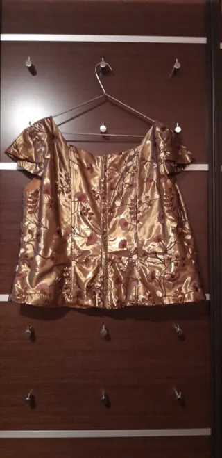 Conjunto 3 piezas seda fiesta talla 52