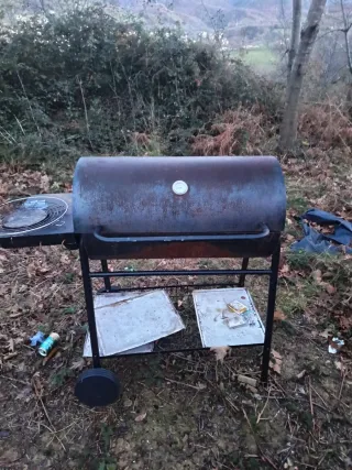 Barbacoa Horno con Termómetro