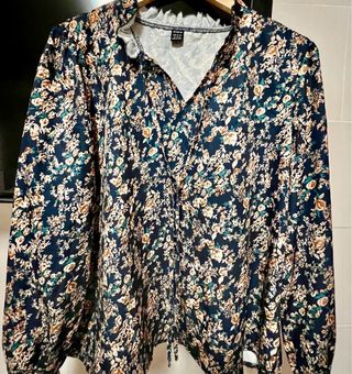 Camisa SHEIN Talla XL Estampado Floral