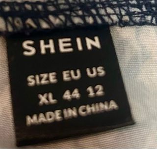 Camisa SHEIN Talla XL Estampado Floral