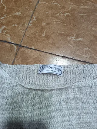 Jersey Mujer Burberrys London Crema 00s